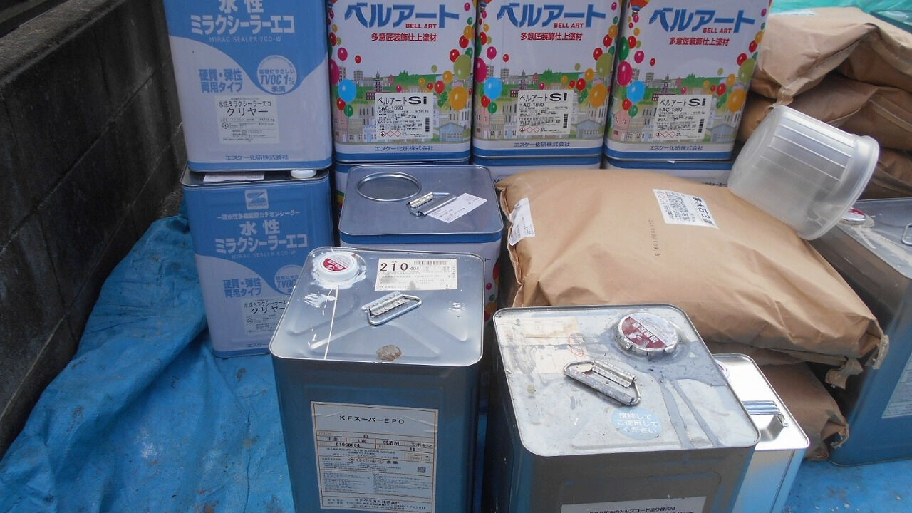 笠間市にて外壁塗り替え工事を行いました